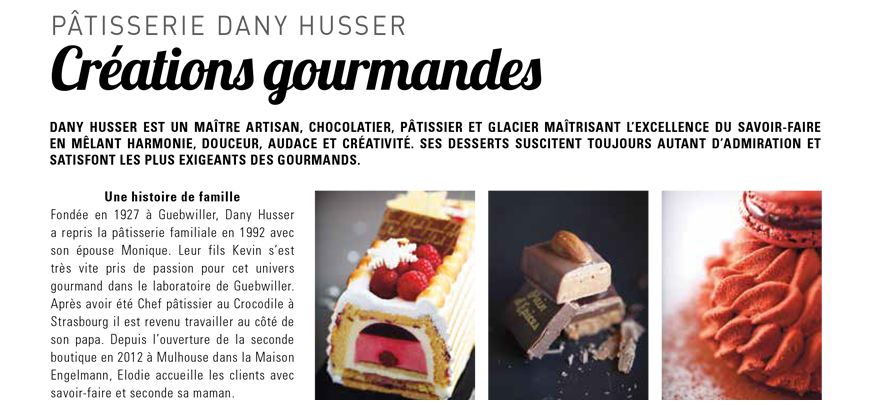 Dany Husser dans le magazine l'Offre Déco - L'Alsace